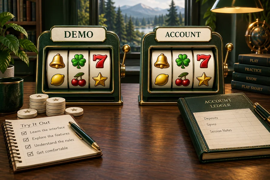 Illustration: Demo slots vs real-money play: what a demo can tell you