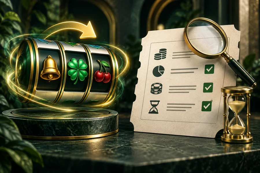 Illustration: Free spins and slot bonuses: understand the difference
